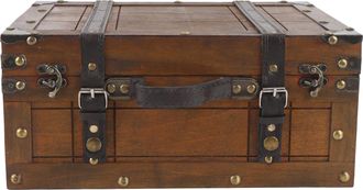 OEM Ba&uacute;l De Madera Multifuncional Y Port&aacute;til De Estilo Vintage, Caja De Almacenamiento/bolso Para Ropa, Juguetes, Accesorios De Fotograf&iacute;a, Tama&ntilde;o Grande