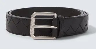 Bottega Veneta Intrecciato leather belt