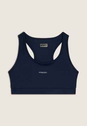 Freddy Shirttop FREDDY TOP F4WTWB15, Damen, Gr. L, blau (blau nights), Obermaterial: 78% Polyester PES. 22% Elasthan EL., Tops Shirttop