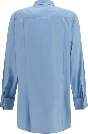 Prada Cotton Poplin Shirt - Blue
