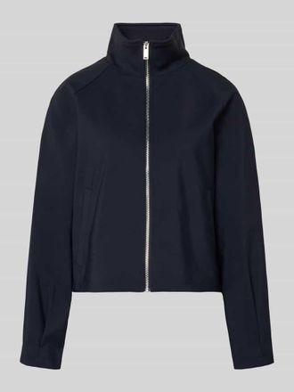 OPUS Jacke mit Stehkragen Modell Halvi in Marine, Gr&ouml;&szlig;e 34