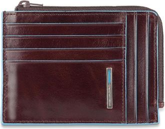 Piquadro Rfid Donkerbruine Portemonnee Horizontale Snit - unisex - Portefeuilles - Bruin - ONE Size - Accessoires