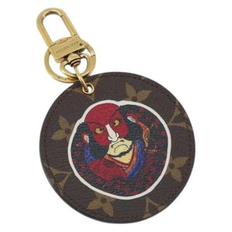 Louis Vuitton Pre-owned Accessories, female, Brown, Size: ONE SIZE Pre-owned Canvas Key-Holder