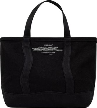 Undercover Medium Tote - Dames - Shoppers - Zwart - ONE Size - Katoen - Tassen