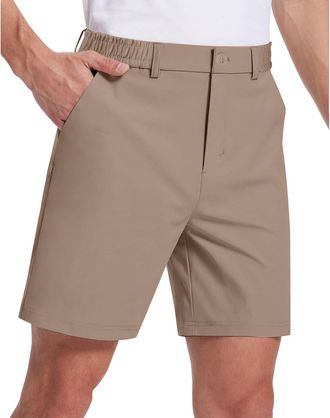 Generic Golf Shorts Men Stretch - Golf Shorts Classic Fit Breathable Shorts Slim Fit Durable Shorts Regular Fit Stretch Shorts Lightweight Outdoor Shorts With