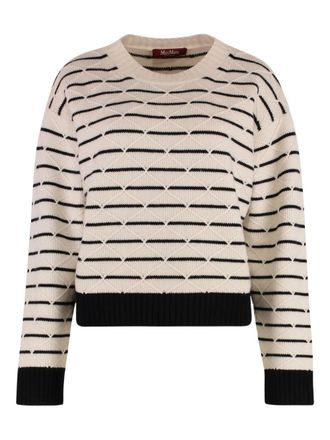 Max Mara Maglione Gettone - Bianco