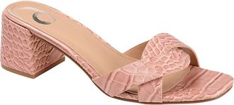 Journee Collection Perette Slide Womens Shoes Pink : 7 M, Synthetic