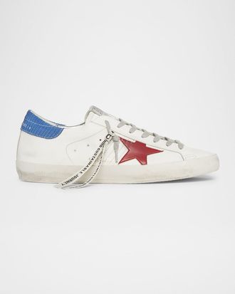 Golden Goose Men & apos;s Super-Star Bio-Based Low-Top Sneakers