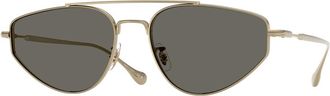 Oliver Peoples OV1371ST Edition 5 5035P2 Womens Sunglasses Gold Size 56
