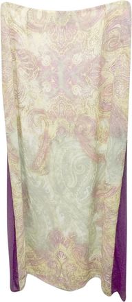 Etro Paisley Print Maxi Skirt Size L