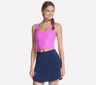 Skechers Sport-BH SKECHERS, Damen, Gr. XL (46/48), N-Gr, vibrant mage, Obermaterial: 75% Nylon, 25% Elasthan, BHs Sport-BH