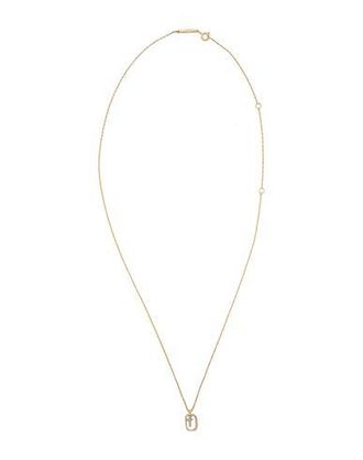 P D PAOLA Mini Letter T Necklace