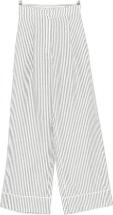Riviera & Bar Striped-pattern Pants