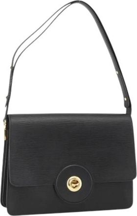 Louis Vuitton Pre-owned Shoulder Bags, female, Black, Size: ONE SIZE Pre-owned Epi Leather Shoulder Bag