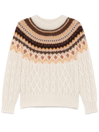 Moncler Grenoble Cable-Knit Sweater