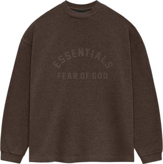 Fear of God SS24 Heavy Long Sleeve T-shirt Heather Wood 125SU242012F