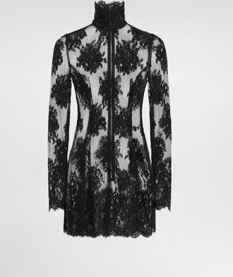 Dolce & Gabbana One-piece Cordonetto Lace Dress - Woman Dresses Black 40