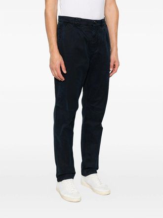 Brunello Cucinelli Cotton Trousers - Blue