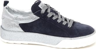 Hogan Glitter Rebel Schoenen - Dames - Sneakers - Blauw - 37 EU - Leer - Schoenen