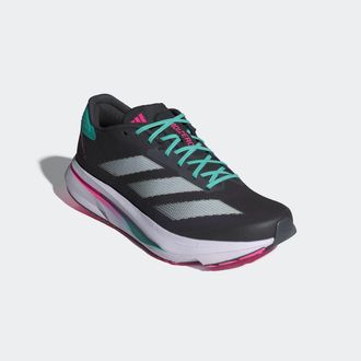 adidas Laufschuh ADIDAS PERFORMANCE ADIZERO SL2, Damen, Gr. 40,5, carbon, crystal jade, flash aqua, Synthetik, Textil, Schuhe Laufschuh, mit Lightstrike-Sohl
