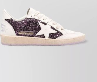 Golden Goose sparkling low top sneakers with star detail