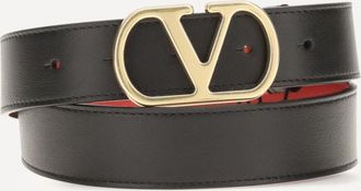 Valentino Garavani Reversible VLogo Signature Belt Female 95