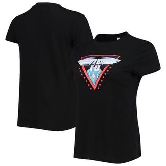 Lusso Womens Lusso Black NBA 75th Anniversary T-Shirt at Nordstrom, Size X-Large