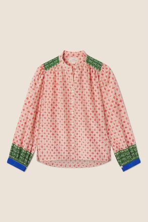 Trovata Womens Clara Blouse In Santorini