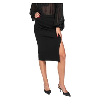 Pinko Midi Skirts, female, Black, M, Giardiniera Skirt