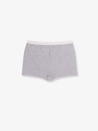 Entire studios Cotton Blend Shorts - Gray