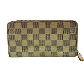 Louis Vuitton Pre-owned Damier Azur Long wallet (bi-fold) - unisex - Louis Vuitton Vintage - Vintage Wallets - Beige - ONE SIZE - Pre-owned