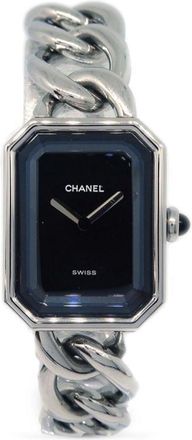 Chanel 1987 pre-owned Première 26mm - women - stainless steel - One Size - Blue