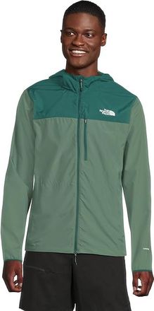 The North Face Higher Run Wind Jacket Mens Clothing Duck Green/Deep Nori : 2XL, Polyester