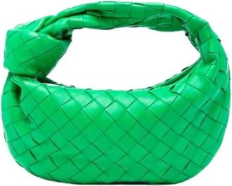 Bottega Veneta Pre-owned Mini Bags, female, Green, Size: ONE SIZE Pre-owned Leather Mini Bag
