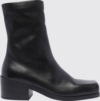 Mars&egrave;ll Cassello Square-Toe Calf Leather Western Boots
