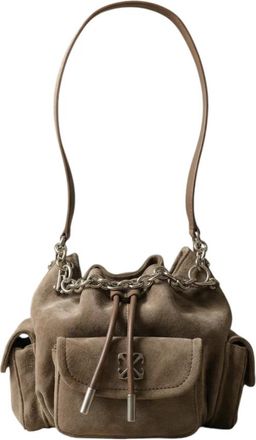 Off-white Dumbo.B Beuteltasche aus Wildleder