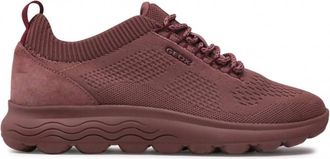 Geox Womens Spherica Sneakers In Old Rose
