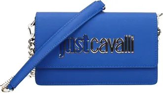 Just Cavalli Borse a Tracolla Donna Poliestere Blu