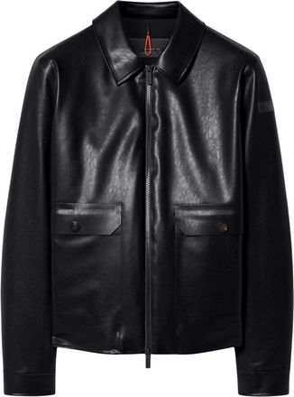 Roberto Ricci Design Double Furious Floating Avi Jkt - Heren - Leren en Su&egrave;de Jassen - Zwart - M - Leer - Jassen