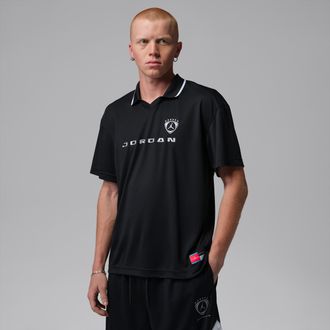 Nike Jordan Mens Jordan Brooklyn Soccer Top in Black | IM8998-010