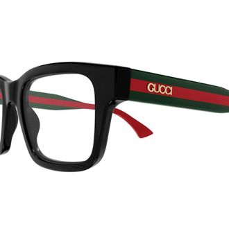 Gucci Gg1865o-004black-green-transparent