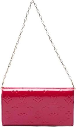 Louis Vuitton Pre-owned Wallet on Chain - Dames - Pre-owned - Roze - Maat: ONE Size Leer