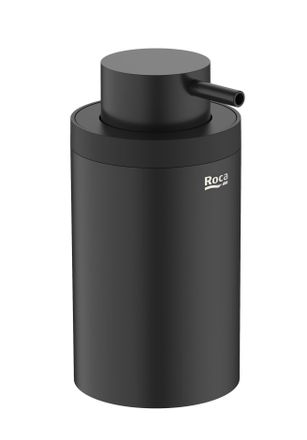 Roca Dosificador De Encimera Hotels Round Negro Mate