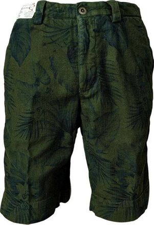 Incotex Bermuda Slacks - Heren - Korte Broeken - Groen - W35 - Korte Broeken