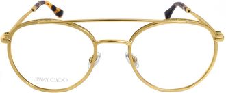 Jimmy Choo London Demo Round Ladies Eyeglasses JC230 0J5G 51