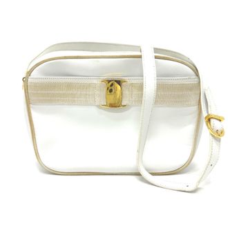 Ferragamo Leather Shoulder Bag (Pre-Owned)