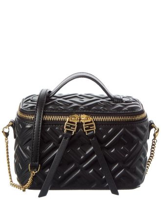 Fendi FF Leather Vanity Case