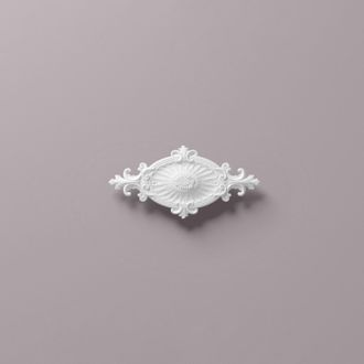 NMC Nmc - Roset&oacute;n R1 Arstyl Noel Marquet Elemento Decorativo Dise&ntilde;o Atemporal Cl&aacute;sico Blanco 60,5 X 31 Cm