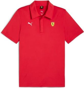 Puma Scuderia Ferrari Sportswear Logo Polo in Rosso Corsa at Nordstrom, Size Xx-Large