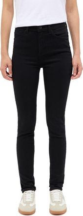 Mustang Skinny-fit-Jeans MUSTANG Damen Style Georgia Super Skinny, Damen, Gr. 24, L&auml;nge 32, schwarz (940 schwarz), Denim/Jeans, 85% Baumwolle, 10% Elastomulti